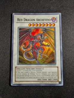 Yugioh - Red Dragon Archfiend TDGS-EN041 Unlimited Ultra Rare MP - Image 1