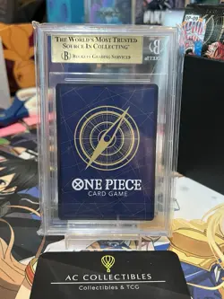 BGS Gem Mint 9.5 2022 One Piece Paramount War Japanese Nami OP02-036 SR Alt Art - Image 2