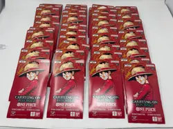 One Piece TCG ENGLISH OP-13 Sleeved Booster Packs × 40 Carrying On His Will - Image 1