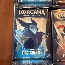 NEW SEALED Disney Lorcana TCG The First Chapter English 12x Booster Packs - Image 2