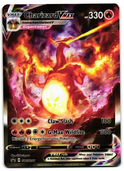 Charizard VMAX SWSH261 - SWSH Black Star Promo Pokemon TCG - M/LP Card - Image 1