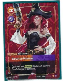 Riftbound Miss Fortune Bounty Hunter (Metal) NM Foil - Image 1