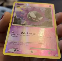 Pokemon Diamond and Pearl Reverse Holo Gastly #82/130 Common Card - Image 5