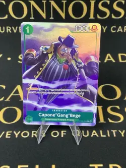 Capone "Gang" Bege ST02-004 Alt Art PRB-01 The Best - One Piece Card Game - Image 1