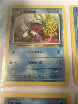 Pokemon TCG Base Set 9 card lot. Commons. Cards shown will be the ones you get - Image 2
