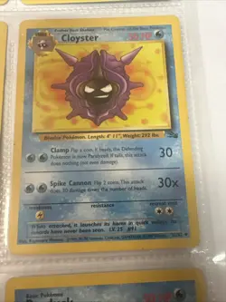 Pokemon TCG Base Set 9 card lot. Commons. Cards shown will be the ones you get - Image 5