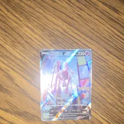 Mewtwo V Pokemon GO Holo Card 072/078 English 2022 Basic Pokemon V - Image 1