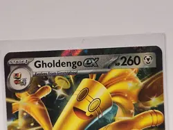 Pokemon Gholdengo EX TCG 139/182SV04: Paradox Rift Double Rare Holo Card - Image 5