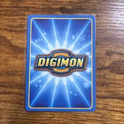 Rockmon Digimon TCG Card FOIL ST-22S 225 Champion Level CCG 1999 Bandai - Image 2