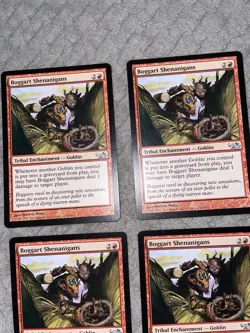 MTG Boggart Shenanigans x4 NM Elves vs Goblins Magic the Gathering - Image 3