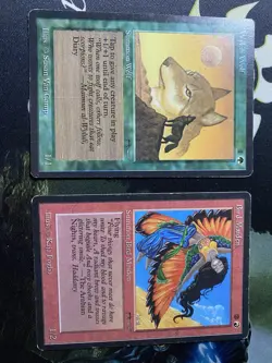 Magic: The Gathering Wyluli Wolf / Bird Maiden MP See Pics For Details - Image 1