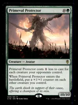 Primeval Protector LP Light Play Commander 2016 MTG [12133] - Image 1