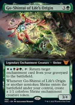 MTG Go-Shintai of Life's Origin Kamigawa: Neon Dynasty Commander 66 - Image 1