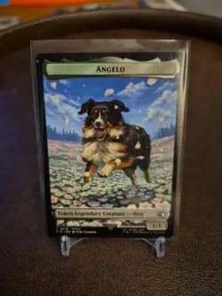 MAGIC FINAL FANTASY ANGELO DARKSTAR TOKEN MTG TCG - Image 1