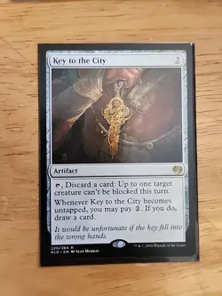 Key to the City - Kaladesh - MTG Magic - Rare - Artifact - Image 1