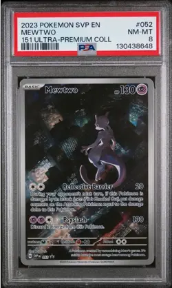 2023 POKEMON SVP EN-SV BLACK STAR PROMO #052 MEWTWO 151 ULTRA-PREMIUM COLLECTION - Image 1