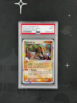Regirock EX Holo 98/101 Hidden Legends Pokemon PSA 9 - Image 1