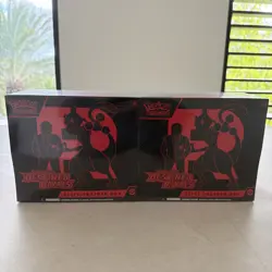 LOT OF 2!!! Pokemon TCG Destined Rivals New/Factory Sealed-Elite Trainer Box ETB - Image 1