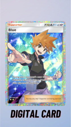 Pokemon TCG Pocket Blue Mythical Island Trade 2 Star ⭐⭐ (English) - Image 1