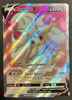 Pokemon Alcremie V 064/072 - Shining Fates (SHF) TCG NM/M condition - Image 1