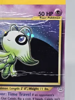 Pokemon TCG Celebi Neo Revelation 3/64 Holo Rare! Vintage WOTC 2001 HP - Image 3