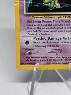 Pokemon TCG Celebi Neo Revelation 3/64 Holo Rare! Vintage WOTC 2001 HP - Image 4