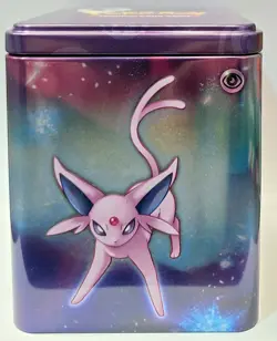 EMPTY Pokemon TCG: Gengar Purple Stacking Collectible Tin EMPTY - Image 4