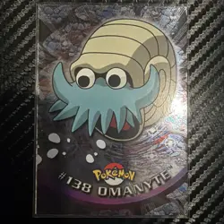 Pokemon Vintage 2000 Topps HOLO Omanyte 138 & Omastar 139 - Image 2