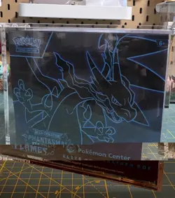 Magnetic Acrylic Display Case for Pokemon ETB Elite Trainer Box - Image 1