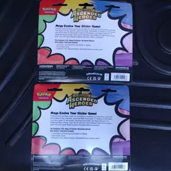 Pokemon Ascended Heroes Tech Sticker Collection Set of 2 In Hand ready to ship - Image 4