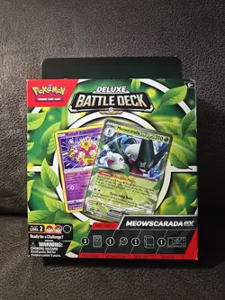 Pokemon TCG: Meowscarada ex & Tinkaton Ex Battle Decks Sealed - Image 1