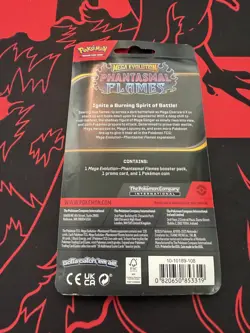Pokemon TCG Phantasmal Flames Blister Pack Cottonee Promo Sealed - Image 2