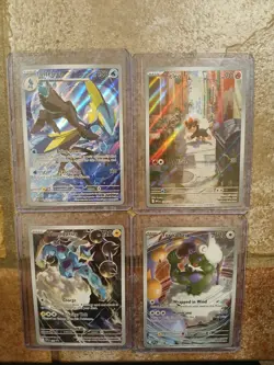 Pokemon TCG Illustration Rare Lot ×4 Litleo 139 Inteleon 142 Tornadus, Thundurus - Image 1