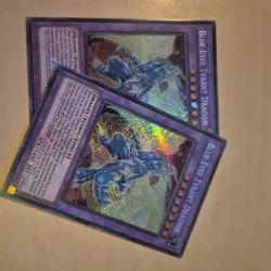 Yugioh Blue-Eyes Tyrant Dragon 25LP-EN019 Ultra Rare Emblazoned Limited Edition - Image 5