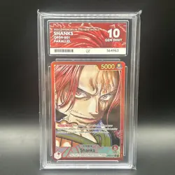 Shanks OP09-001 Parallel 2024 One Piece ACE 10 - Image 1
