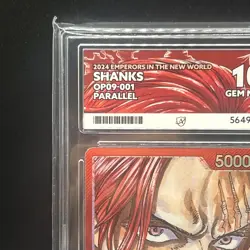 Shanks OP09-001 Parallel 2024 One Piece ACE 10 - Image 2