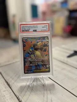 Pokemon TCG Mega Kangaskhan EX Ultra Rare Holo Card 164/132 PSA 10 Gem Mint - Image 1