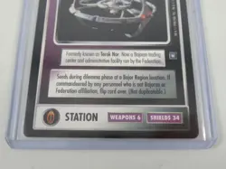 Deep Space 9/ Terok Nor Star Trek CCG Card 1998 Decipher Inc. - Image 4