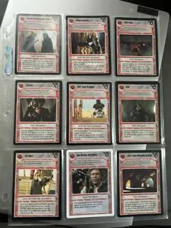 Star Wars CCG Cards. SWCCG Retired Cards Rare - Image 2