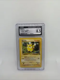 1999 Pokemon Pikachu Jungle Card 60/64 - CGC Mint+ 8.5 - Image 1
