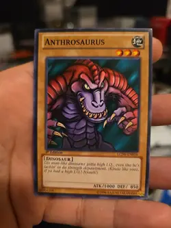 Yu-Gi-Oh! Anthrosaurus LCJW-EN016 1st Edition Common NM Card Legend Joey's World - Image 2