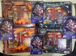 One Piece Card Game Lot - Illustration Box Vol.5 Vol.6 + OP14 packs SEALED x 4 - Image 1