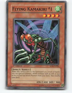 Flying Kamakiri #1 #SD8-EN006 1st Edition Yugioh Card - Image 1