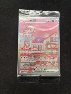 Mew EX 053 Scarlet & Violet Promo Holo Pokemon TCG Card Sealed LP-NM Condition - Image 1