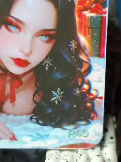 Snow White Waifu Ribbons 🎀 Disney Spicy Lonestar Customs Christmas 2025 Card - Image 4