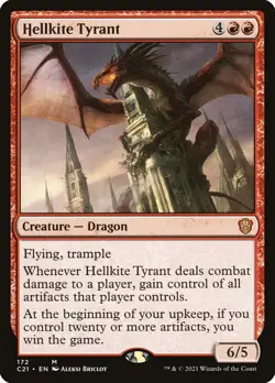 Hellkite Tyrant [Commander 2021] Near Mint - Image 1