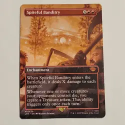 Spiteful Banditry (Borderless) Lord of the Rings: Tales of Middle-Earth Regular - Image 1