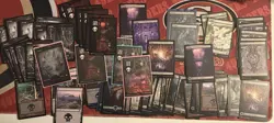 Mtg Magic The Gathering Black Land Lot Various Sets Foil 100 Qty Swamps NEO - Image 1