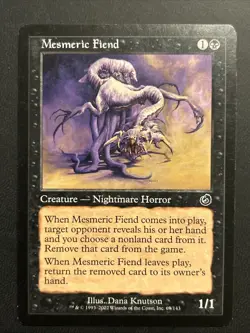 Mesmeric Fiend Torment Regular Magic The Gathering MTG TCG NM - Image 1