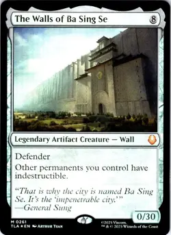 The Walls of Ba Sing Se 261 Avatar: The Last Airbender FOIL NM MTG - Image 1